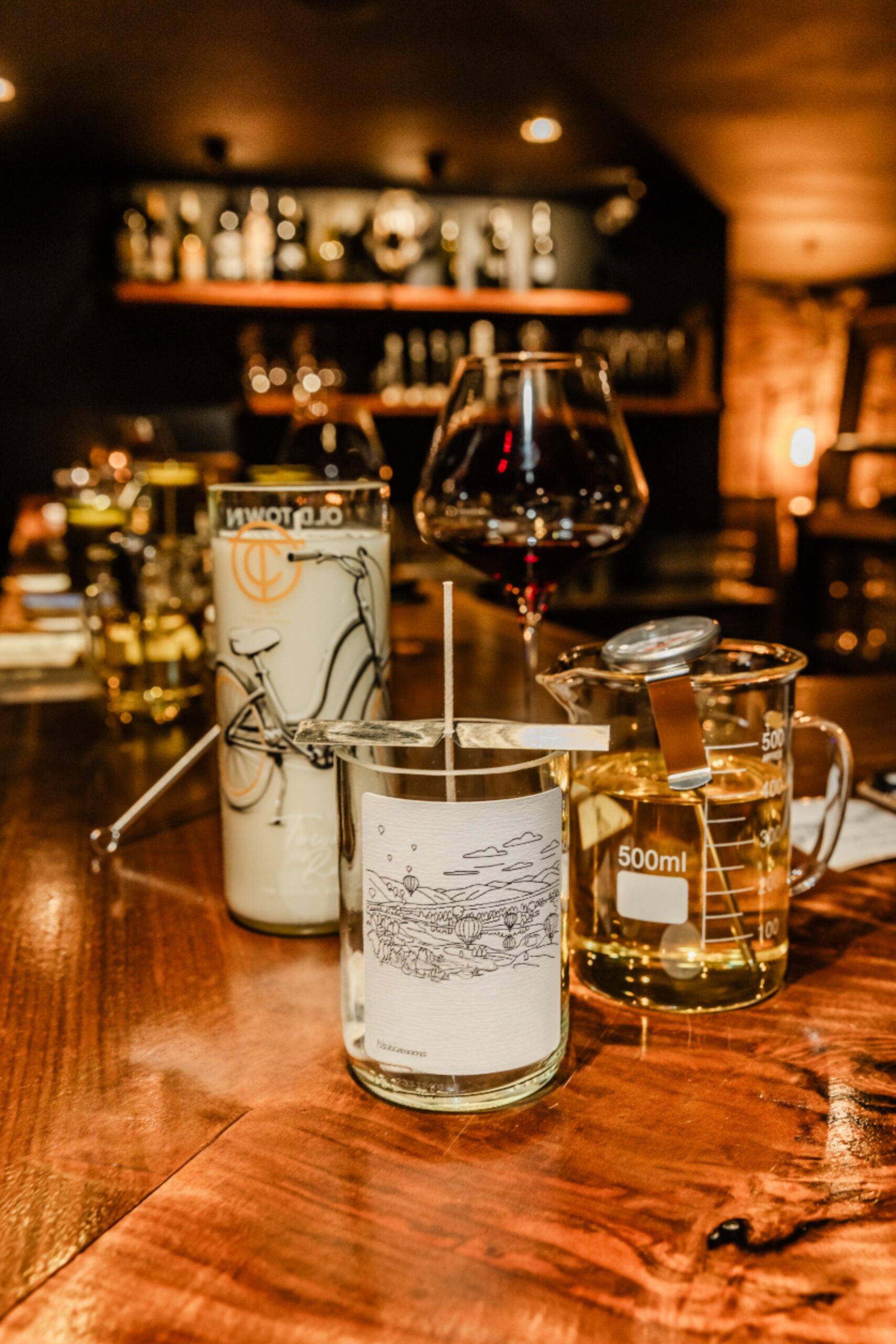 Wine & Wick Candle Making Class